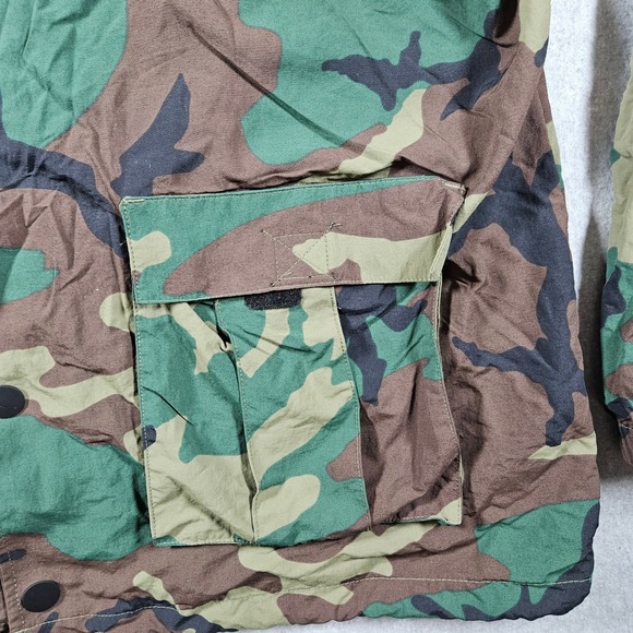 Nike Florida State Seminoles Camo Hooded Field Jacket Mens XL Woodland US Flag - Picture 6 of 9